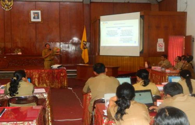 Pelatihan Sistem Informasi Rencana Umum Pengadaan (sirup) Kabupaten Bangli